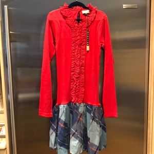 NWT Red Sophie Catalou Dress